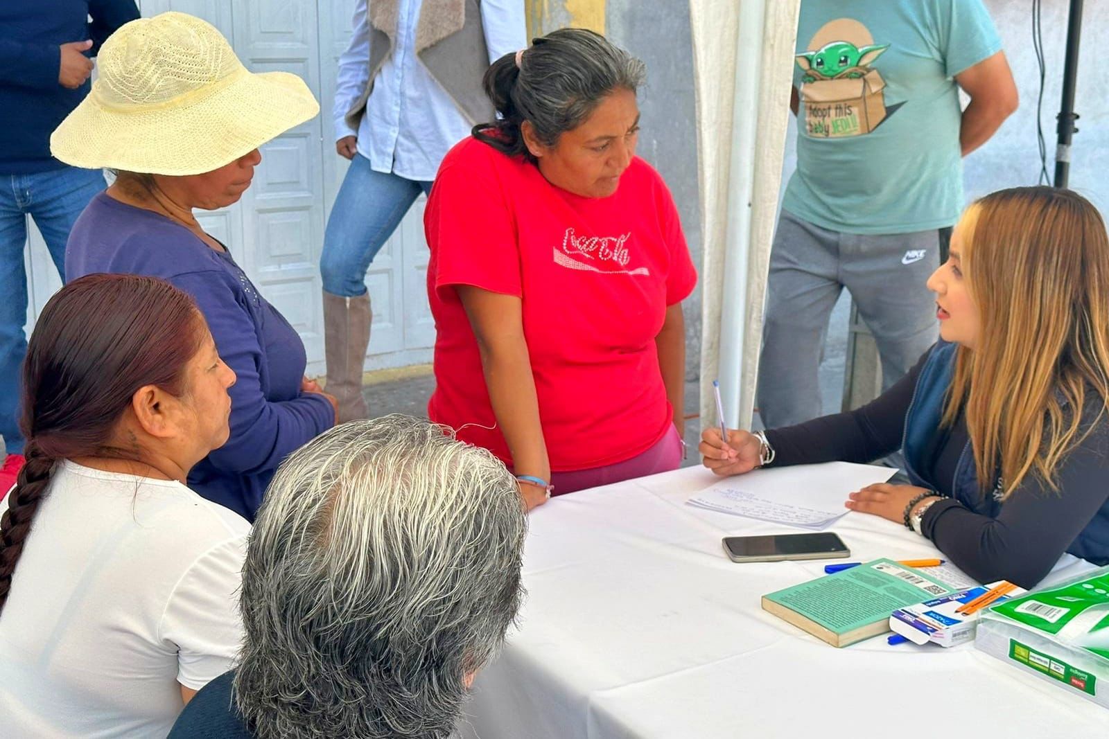 Ofrece SMDIF Huamantla servicios gratuitos en el Fraccionamiento Viva de Nuevos Horizontes